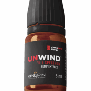 Unwind CBD shot cinnabear flavor full spectrum 5ml