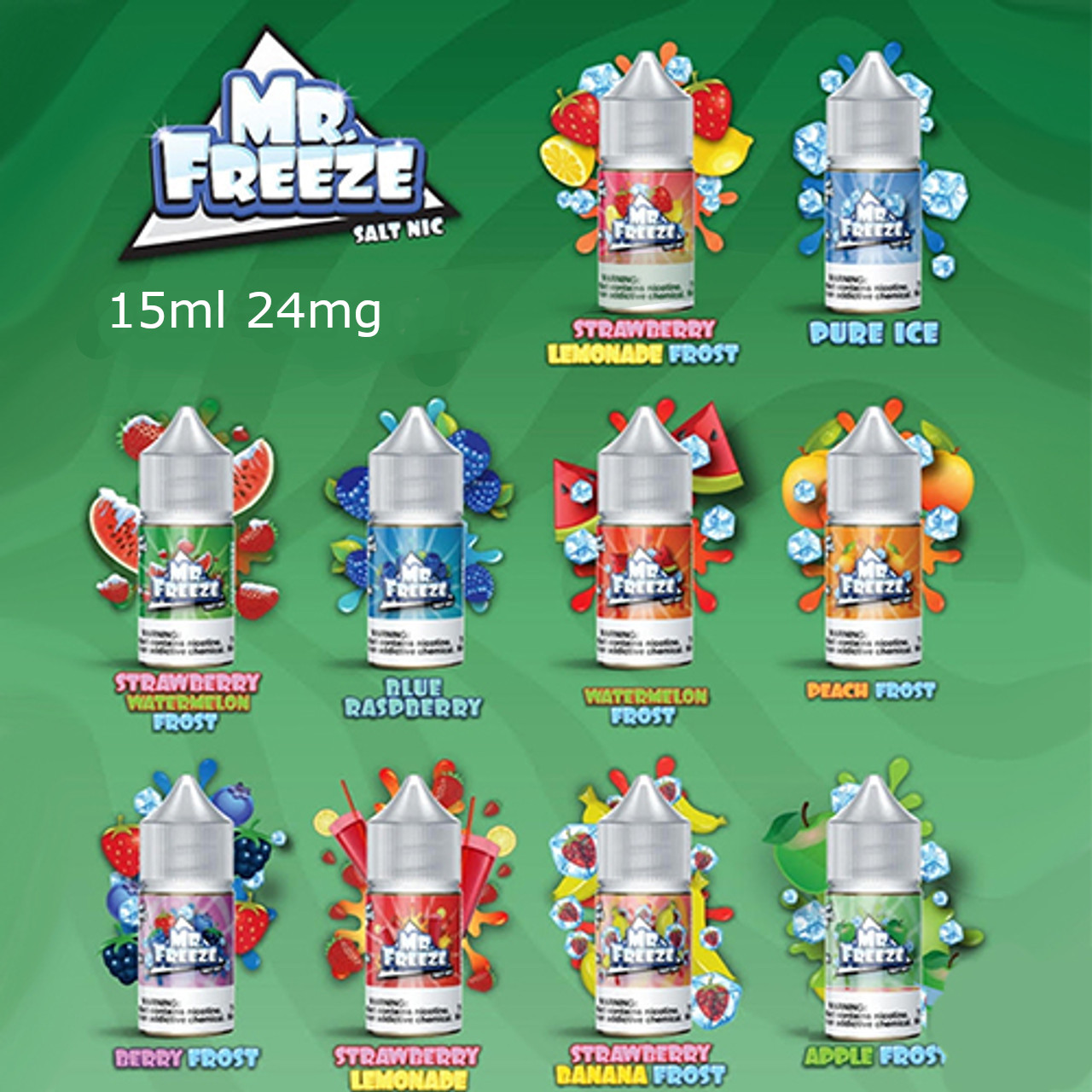 Mr Freeze SALT NIC 24Mg 15ml